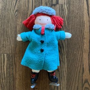 Vintage 1990 Madeline doll ice skates by Eden